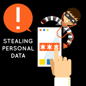 stealing personal data
