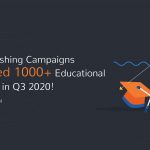 Spear Phishing Campaigns Targeted 1000+ Organizations in the Education Sectorin Q3 2020!
